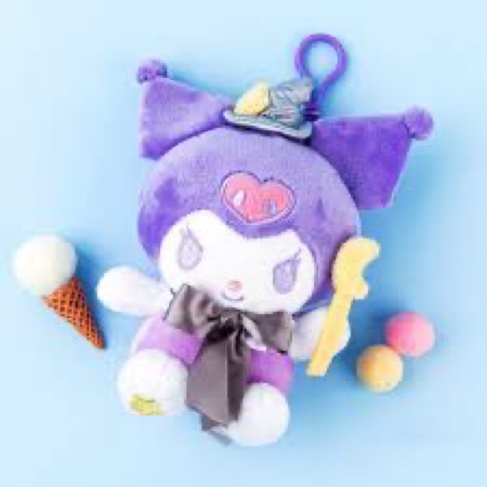 Rare!! Sanrio kuromi plushy💜!!